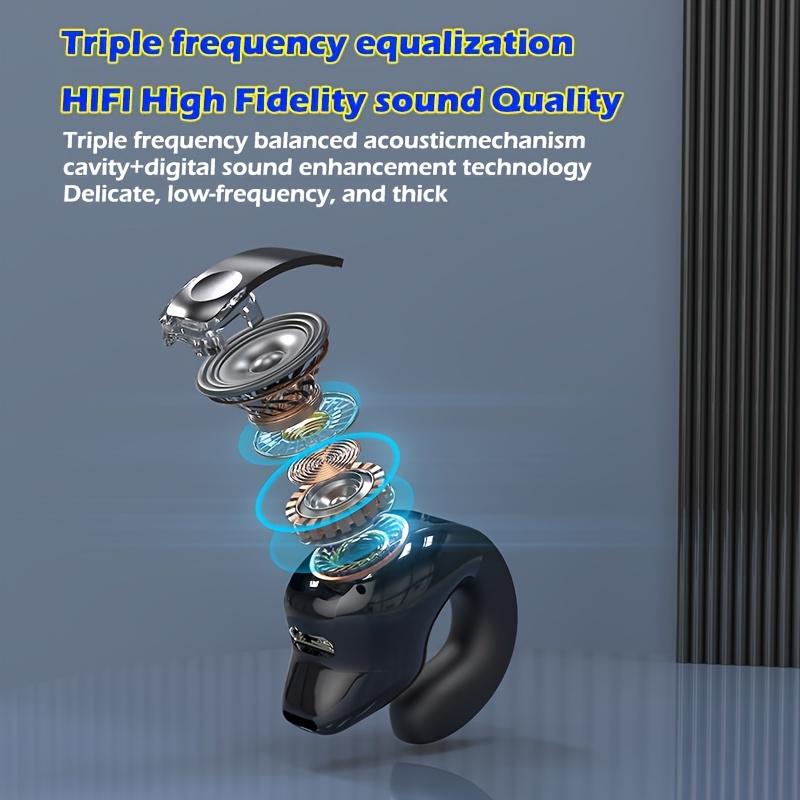 On-ear Wireless Headset, Stereo Sound Quality, High Quality Sound, Hands-free, Noise-canceling, HD Microphone Wireless Business Headset