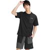 Puma Logo Casual Breathable Round Neck Short Sleeve T-Shirt Men T-Shirts Black 678357-01