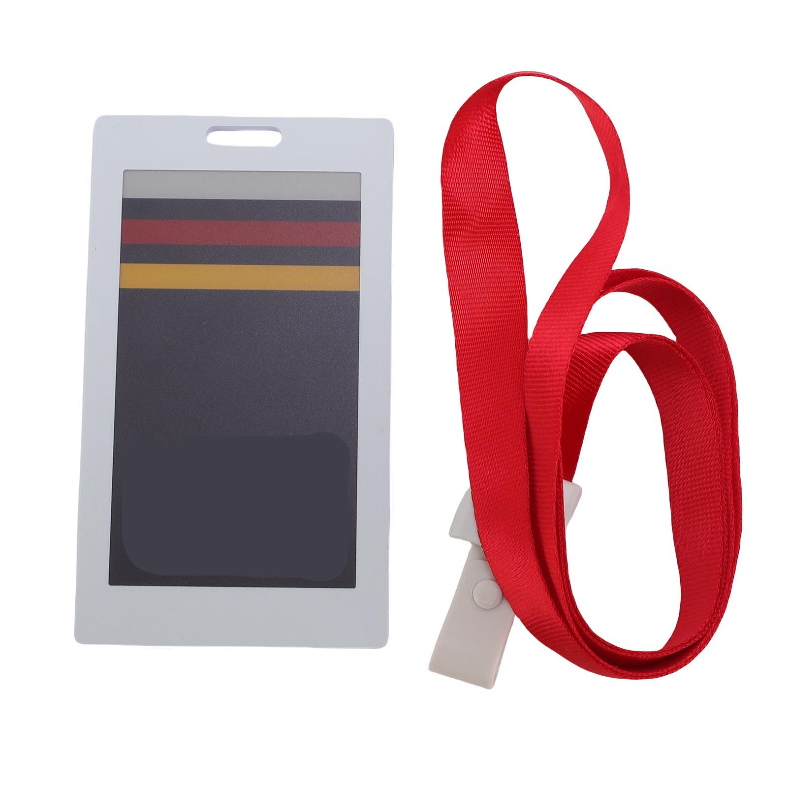 E Paper Smart Badge 3.7 Inch NFC Electronic Paper Editable Smart ID Badge Business Card Price Tag for Employee Students