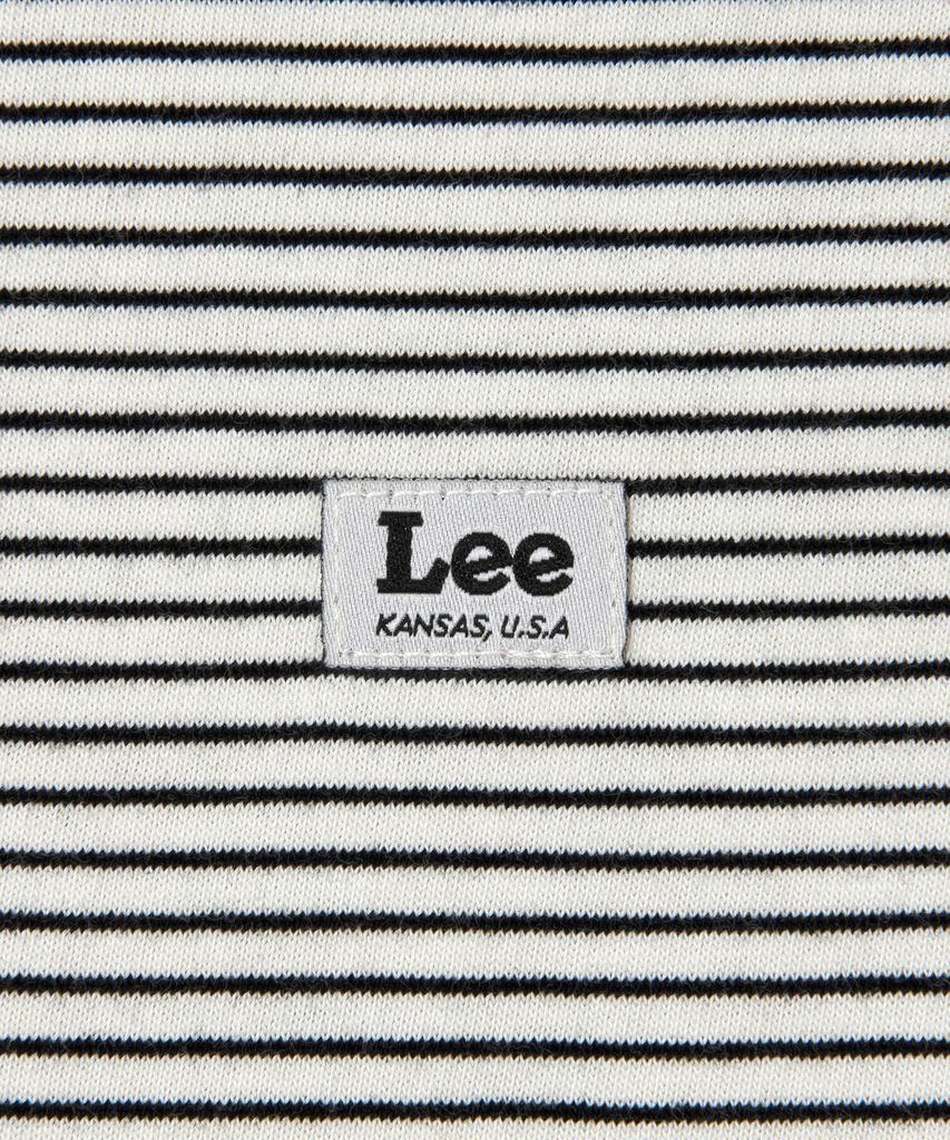 LEE Striped Label Short Sleeve T-Shirt Black