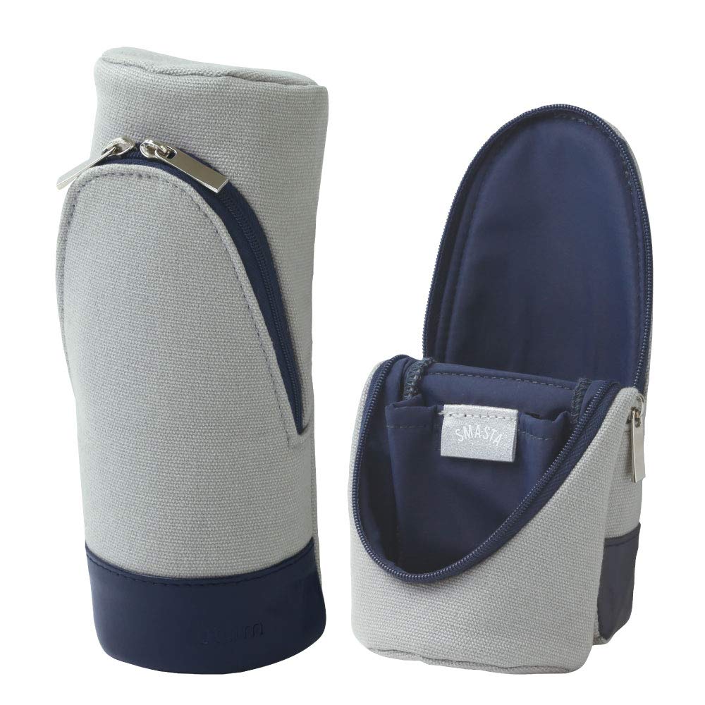 Sonic Pencil Standing Pencil Case, Sma-Sta, Eutrim, Case, Canvas, Gray, UT-4037-GL
