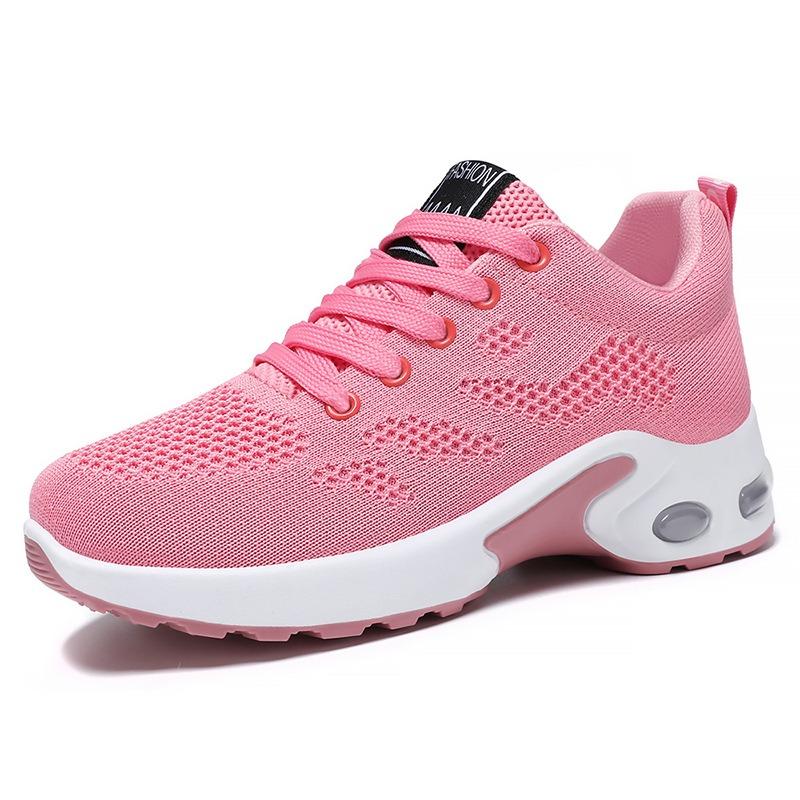 New Women's Shoes Casual Air-cushioned Running Shoes Breathable Soft-soled Sports Shoes