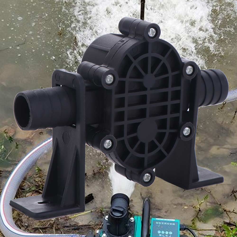 Self-priming Electric Hand Drill Pump Large Flow Liquid Transfer Pump  for  Watering/Car Cleaning