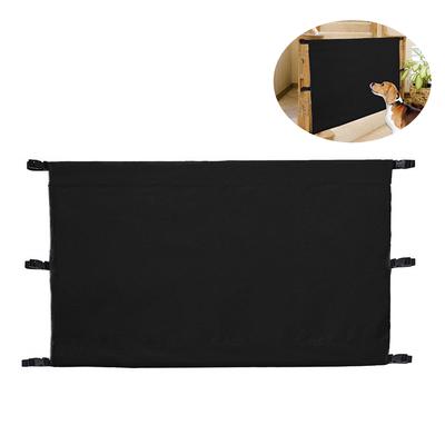 Mesh Rail Guard for Indoor Outdoor Stairway Doorway Folding Dog Gate Safety Guard Gate Pet Fence Dog Safety Net