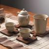 Wooden Block Coasters Heat-resistant Tabletop Use for Tea Sets Dining