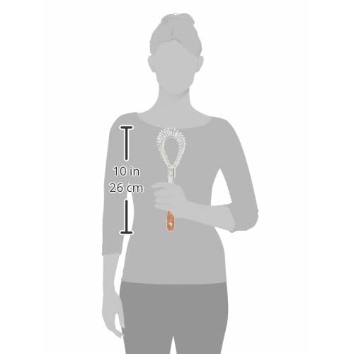 Shimotori Corporation Packerwood Speed ??Whisk, Stainless Steel with Wooden Handle, Made in Japan