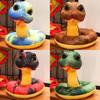 Adorable Plush Snake Toy Cuddly Stuffed Animal Doll For Kids Perfect Gift Idea