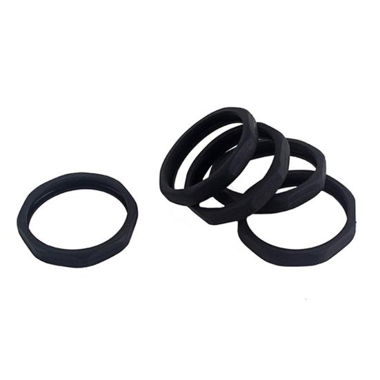 5Pcs Soft Rubber Microphone Anti-Slip Anti-drop Ring Mic Protector Accessories