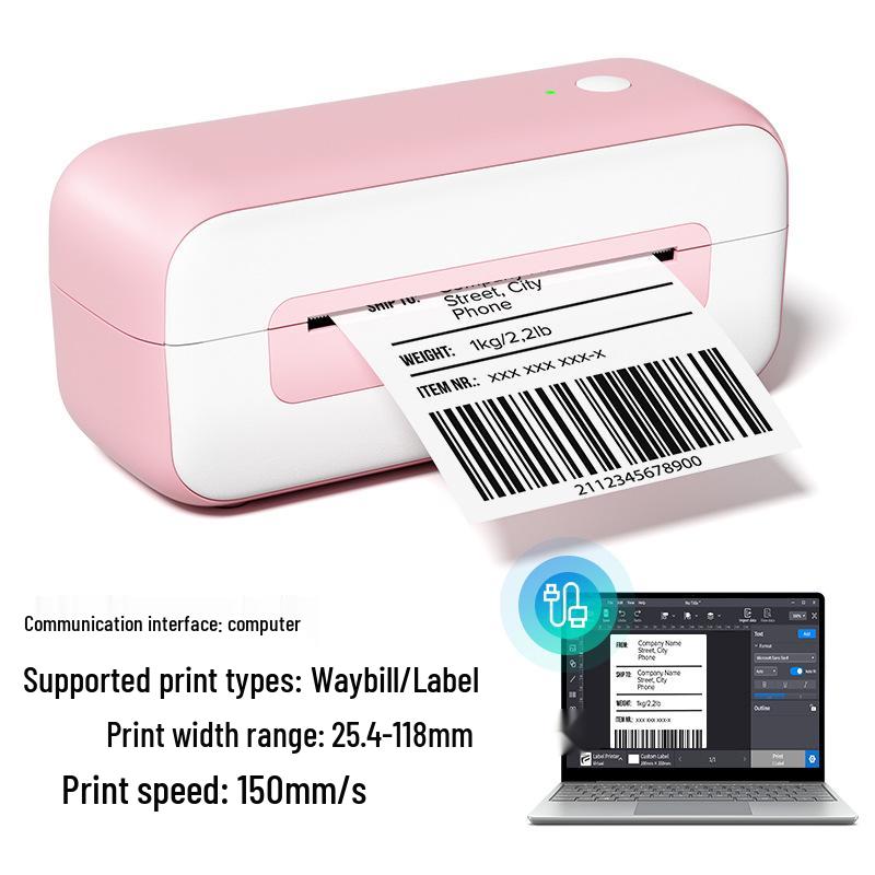 

Phomemo 241BT Thermal Bluetooth Printer - Inkless HD Label & Logo Printing