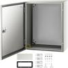 NEMA Steel Enclosure, 20 X 16 X 8\'\' NEMA 4X Steel Electrical Box, IP66 Waterproof & Dustproof, Outdoor/Indoor Electrical Junction Box, with Mounting