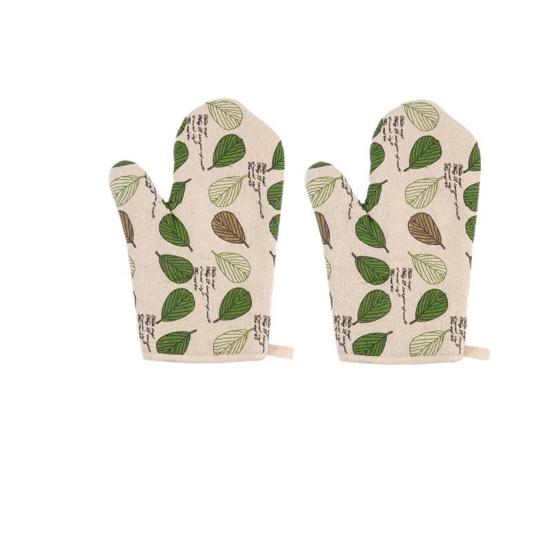 Carrot Heat-Resistant Anti-Slip Oven Gloves for Baking and Cooking