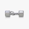 Men's Stainless Steel & Titanium Dumbbell Pendant Necklace - Trendy Sports Fashion Jewelry