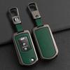 [KUNIO] Mazda 2 Button Flip Key Case Key Holder Key Cover Alloy Silicone Leather