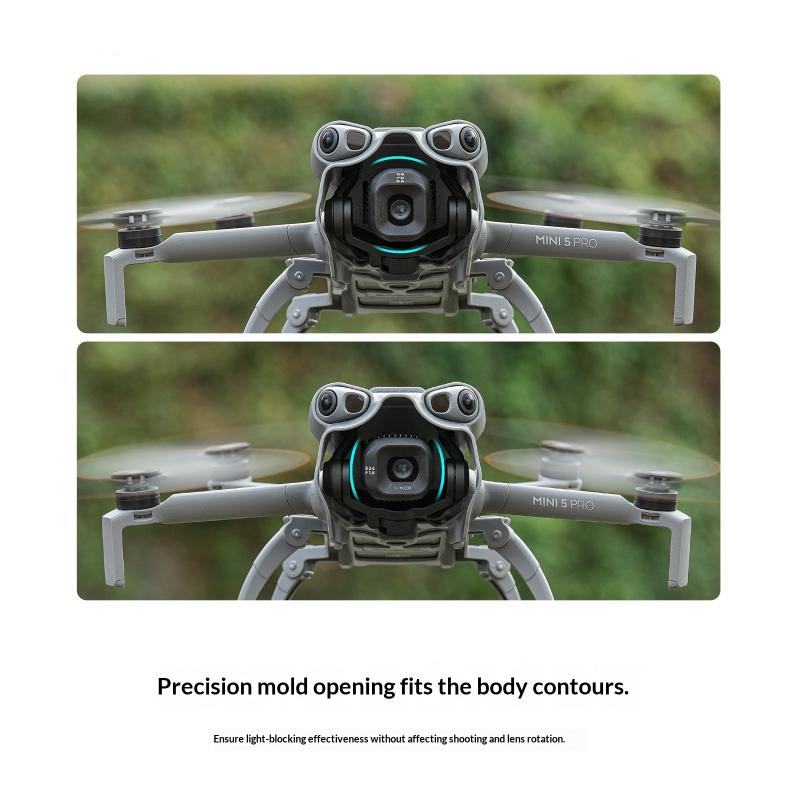 Lens Camera Hood For Mini 5 Pro Sunshade Anti-Glare Lens Guard Gimbal Protective Cover Sunhood Drone Accessories