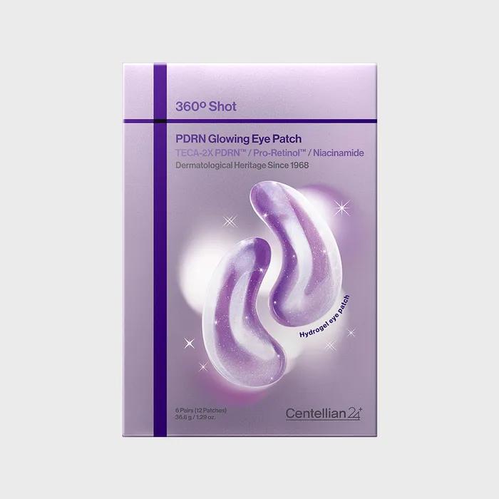 Centellian24 360-Degree Shot PDRN Glowing Eye Patch 6.1g 6 Patches Swelling, Elasticity