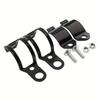 2 Stück Premium ATV Motorrad Blinker Halterungs-Kit Verstellbare Gabelmontage Klemme Halter Blinker Indikatoren Langlebige Konstruktion