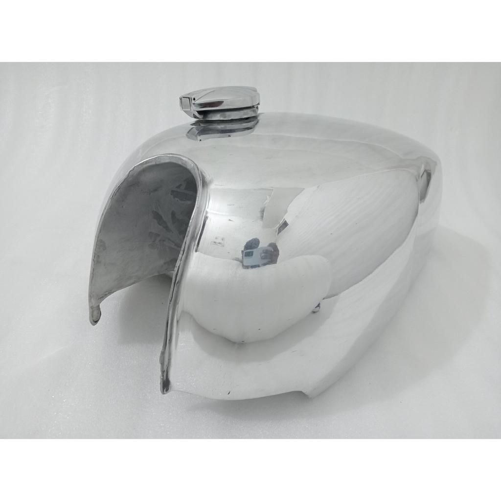 Norton Commando Roadster Chrome Steel Fuel Petrol Gas Tank With Cap |Fit For