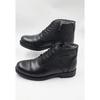 Men's 100% Real Genuine Leather Fur Lined Zippered Black Casual
