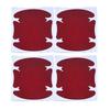 4Pcs Car Door Handle Stickers 3D Carbon Fiber Film Scratches Cover Car Stickers Universal Protector Sticker Auto Accsesories
