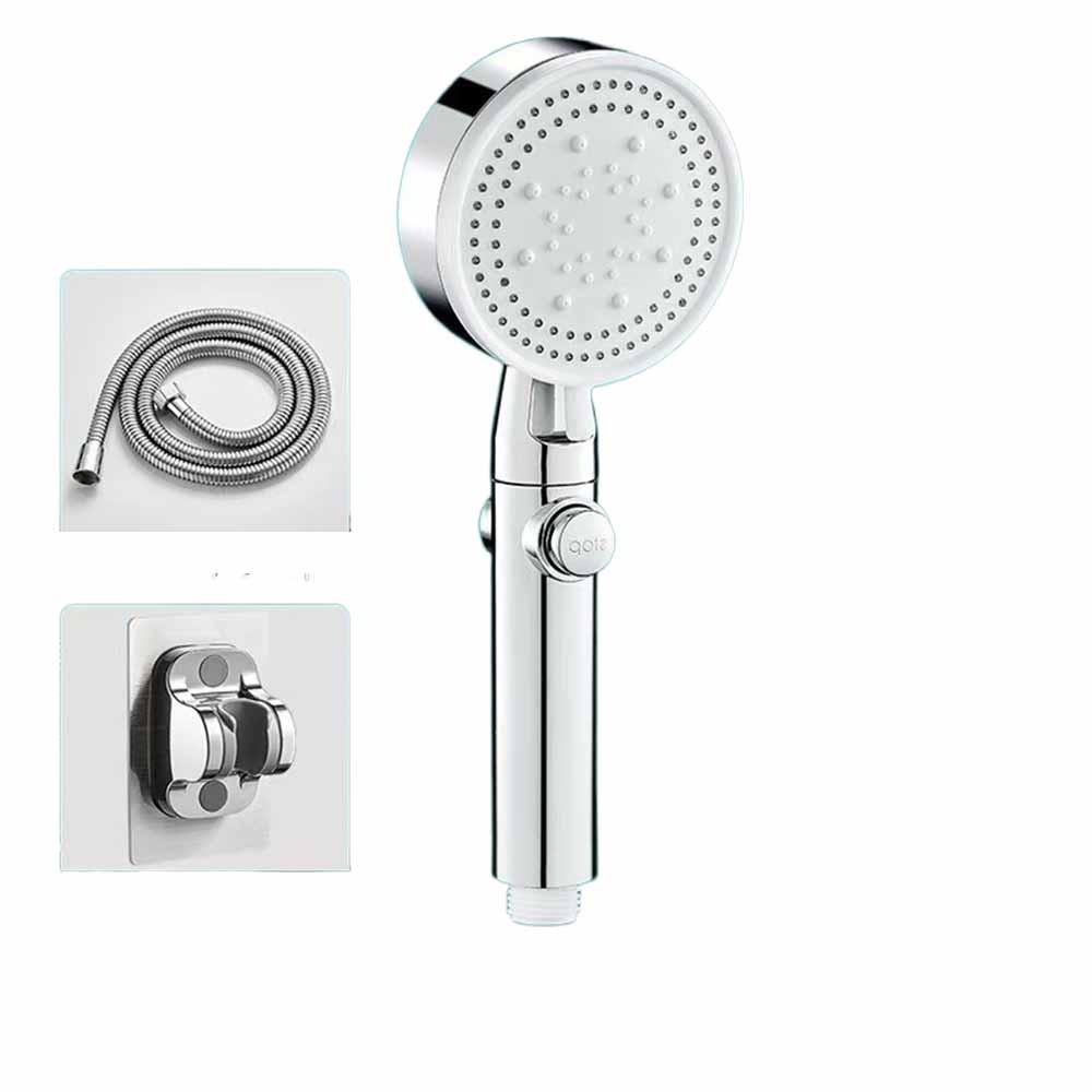 with 1.5M Hose and Bracket Shower Head Set 5 Modes Handheld Shower Hand Showerhead  Home