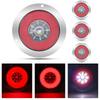 Truck Tail Brake Rear Parking 3 High Red White Lights, LED, 24V, Light, Light, Light, DRL, Modes, Round, Universal, 24-LED, Brightness, Waterproof,