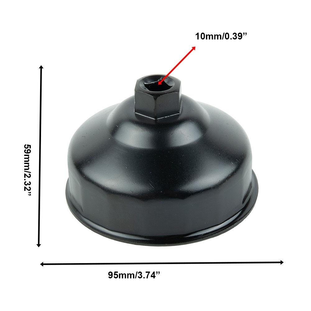 86MM Oil Filter Wrench Housing Tools For BMW/Volvo Cap Remover Aluminum