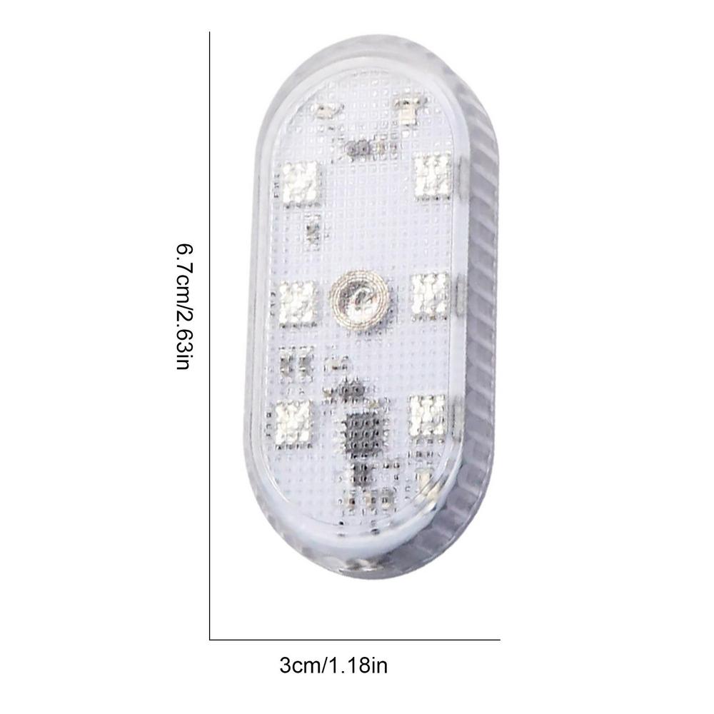 Car LED Lights Interior Magnetic LED Lights For Car 7 Colors Car Interior Ambient Lights Car Lights Inside Your Car Bright