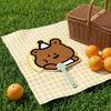 4Pcs Small Hand Fans Portable Summer Handheld Fan Cute Animal Manual Fan for Travel Commuting Outdoor Walking Fun Photo Prop
