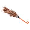 Feather Fur Brush Duster Dust Cleaning Tool Plastic Hooked Handle 45Cm