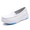 Women Walking Shoes Sneakers Comfortable Breathable Nurse White Slip-On Shoes Lightweight Female Platform Flats Footwear Casual