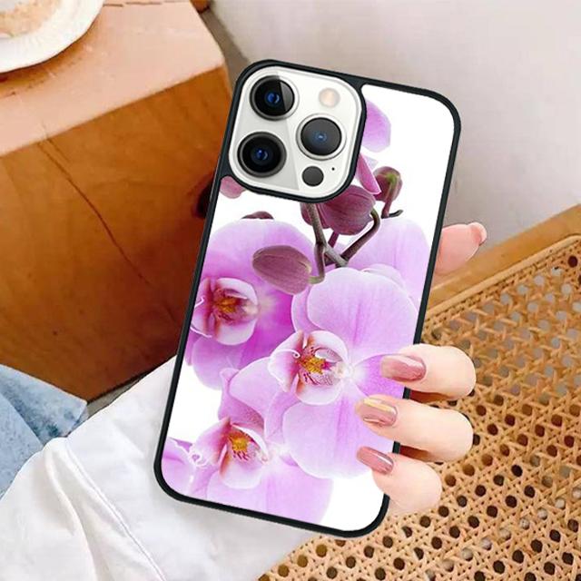 Orchid Flowers Colorful Phone Case for iPhone 16 15 SE2020 6 7 8 Plus for Apple 13 11 12 14 Mini Pro Max Cover Coque Shell