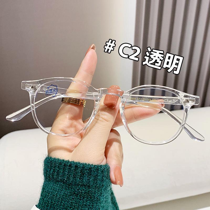 

Унисекс Легкая оправа для очков из TR90, блокирующая синий свет, в корейском и японском стиле