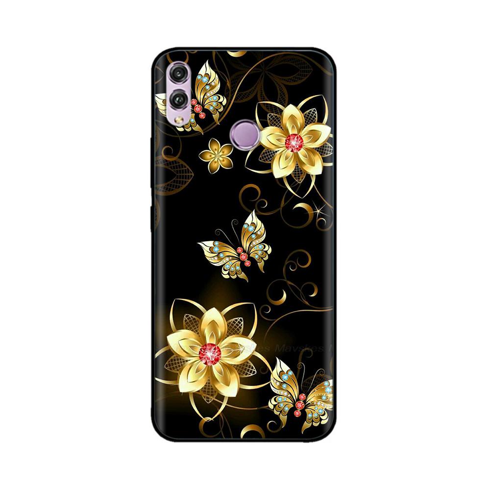 For Huawei Honor 8X Case Silicon Soft TPU Cartoon Painted Back Cover Phone Case for Huawei Honor 8X 8 X Honor8x Cases Bumper