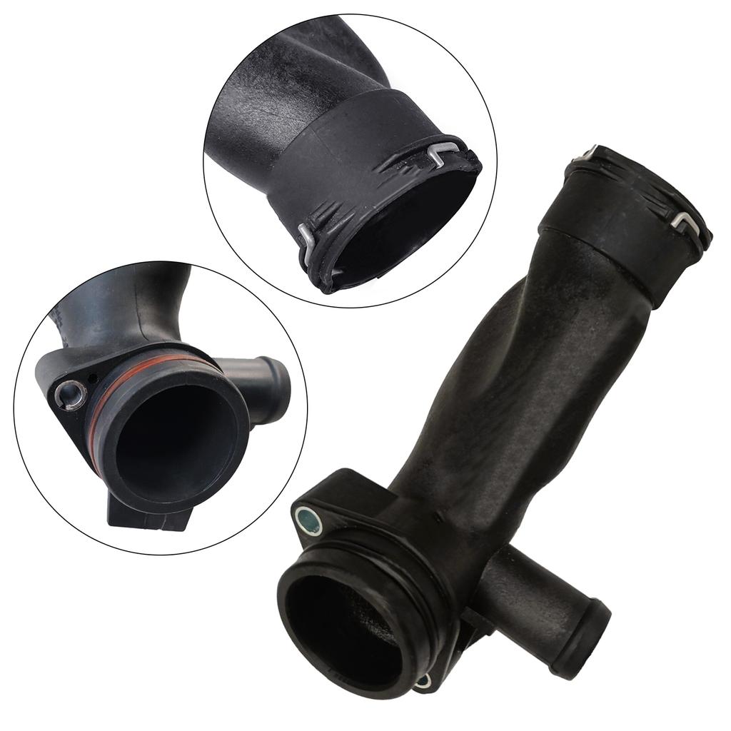 Car Plastic Engine Radiator Coolant Water Outlet Pipe 2712002056 for Mercedes W204 1.8 CGI