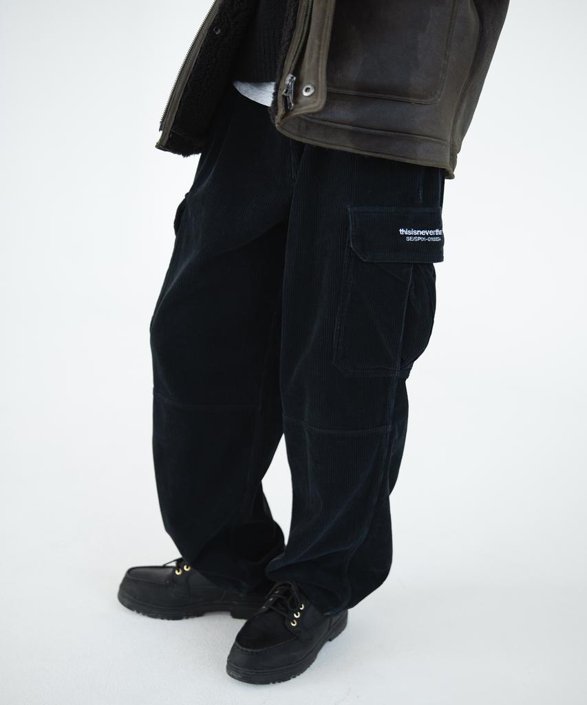 This Is Never That Corduroy Cargo Pant Black