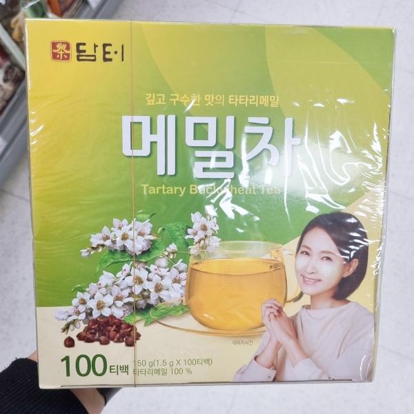 Damtuh Buckwheat Tea 1.5g x 100 Tea Bags x 2 Packs