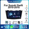 BKD1 For Suzuki Swift 4 2010 2011-2015 Android 15 Auto CarPlay Car Radio GPS Multimedia DSP Video Player Navigation IPS Touch Screen