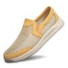 Summer Mesh Lightweight Convenient Sports Shoes Breathable Comfortable Soft Sole Hiking Casual Shoes Hollowed Out Leather Shoes