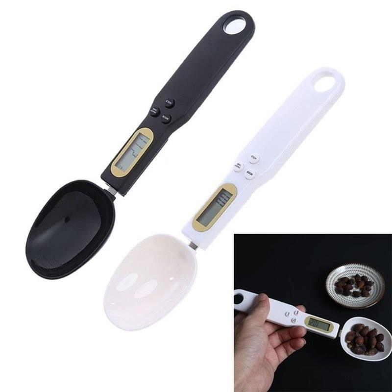 LED Digital Measuring Spoon Electronic Cooking Food Weight Kitchen Scale 500g 0.1g Coffee Tea Sugar Spoon Scale Kitchen Tools