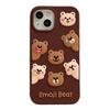 Cute Bear Cartoon Animal Silicone Phone Case for IPhone 12 13 14 15 16 Pro Max 14 15 Plus 15pro 11 Shockproof Soft Lovely Cover