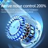 3000mA Portable Mini Hanging Neck Fan Bladeless Neckband Fan Digital Display Power Air Cooler USB Rechargeable Electric Fans