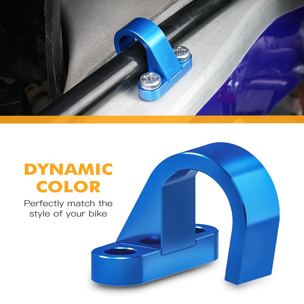 For Yamaha YZ WR 80 85 125 250 400 250F 250X 426F 450F 450FX YZF WRF 250 450 Motorcycle Rear Brake Line Hose Cable Clamp Holder