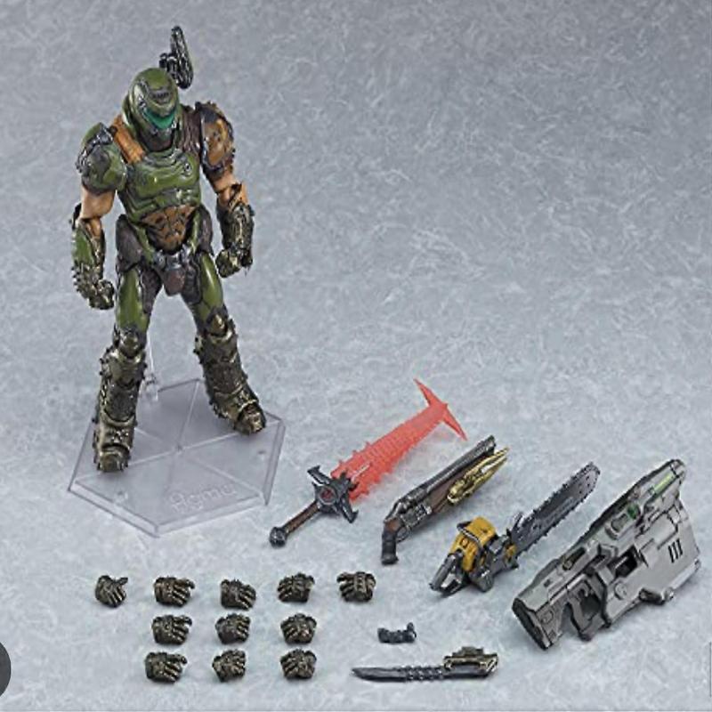 Doom Slayer Doom Eternal Pohyblivá figúrka 16 cm, Veľa príslušenstva od Pl