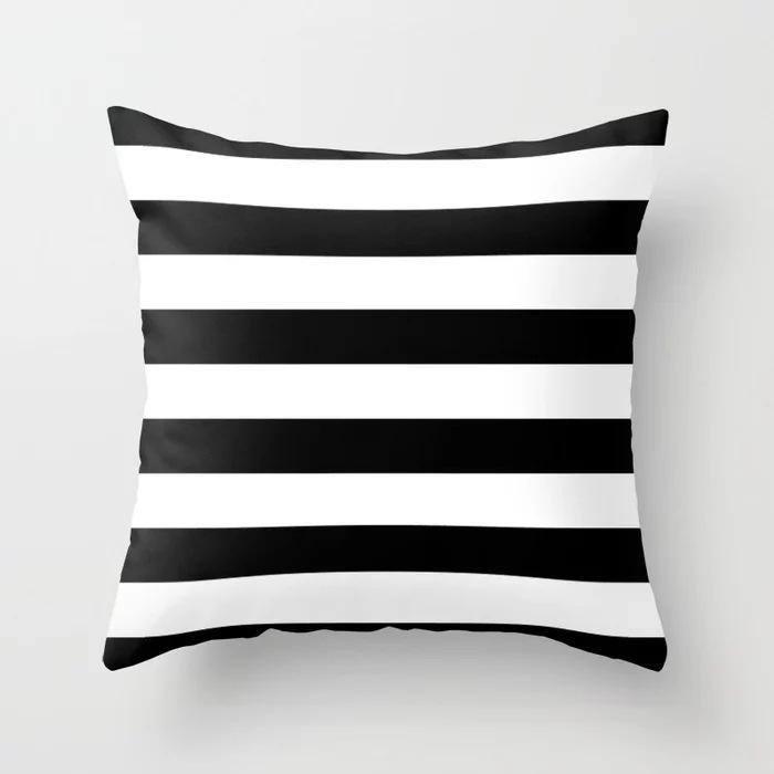 Geometric Yellow Check Pattern Throw Pillow Cover With Short Plush Print For Living Room Sofa Decoration Cushion Cover