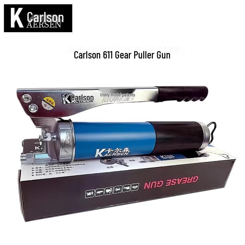 Carlson K-611 Manual Grease Gun CN plug (adapter included)