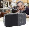 Portable AM FM Shortwave Radio Small Retro Vintage Radio Battery Powered Portable Handheld Radio for Home    