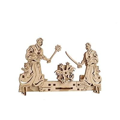 UGEARS Les Siècles - Puzzle 3D en Bois - Maquette Mécanique en Bois à Construire