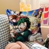 My Hero Academia Cool Cartoon Cushion Cover Polyester Sofa Cushions Decorative Throw Pillows Home Decoration Pillowcover
