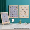 Solid Wood Jewelry & Hair Clip Display: Wall-Mounted Tray & Picture Frame