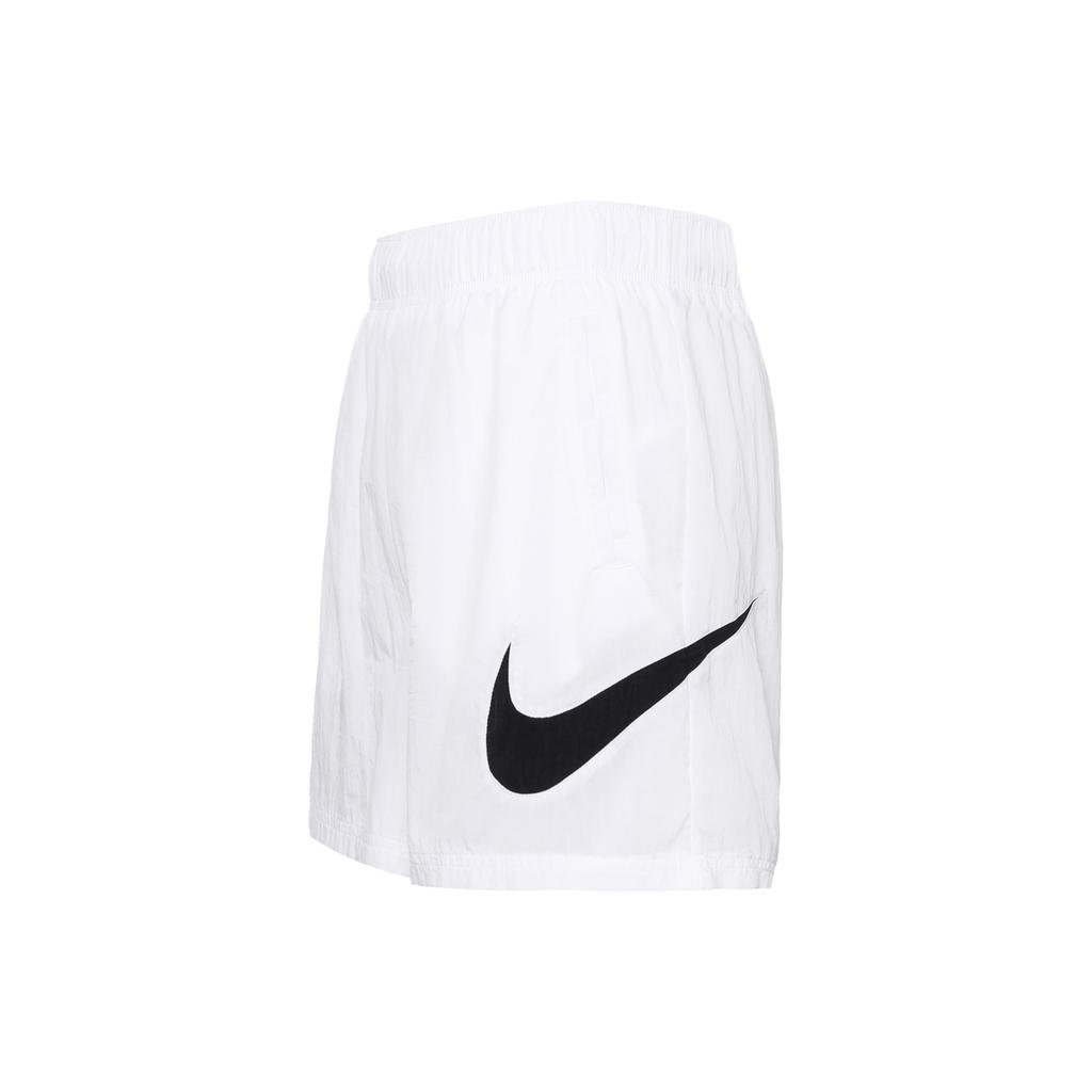 (WMNS) Nike Sportswear Essential High-Rise Woven Shorts 'White Black' Women's DM6740-100